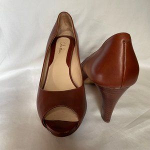 Cole Haan Peep Toe Heels